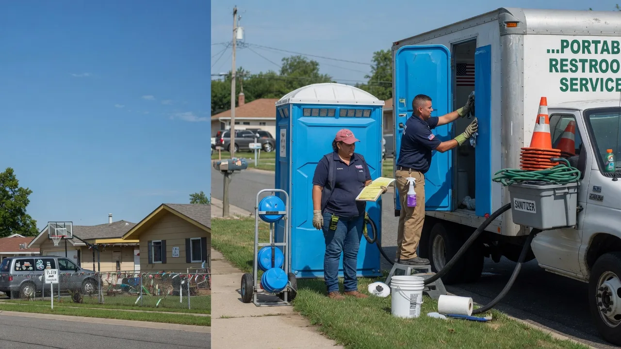 Porta Potty Rental in Mobeetie, TX near me